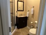 Second bathroom for the home with standing shower